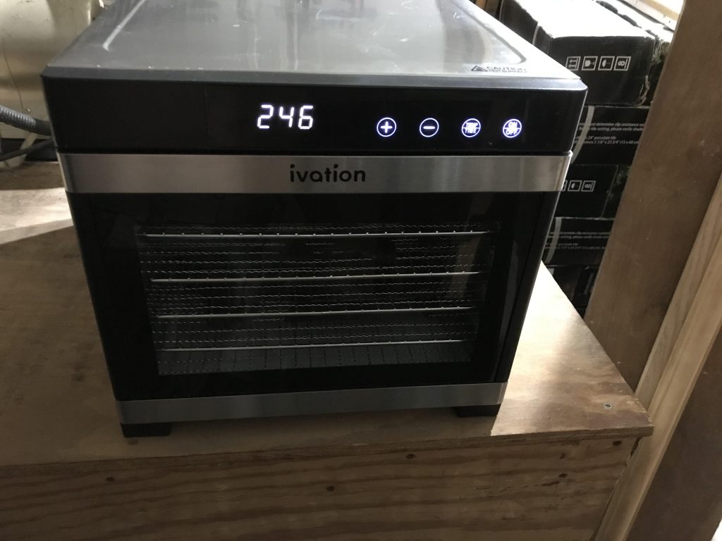 Ivation 6-tray stainless steel food dehydrator
