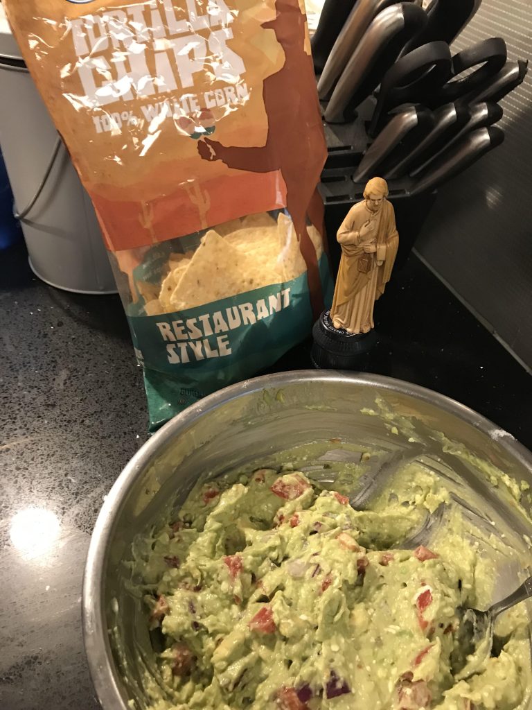 The blessing of the guacamole