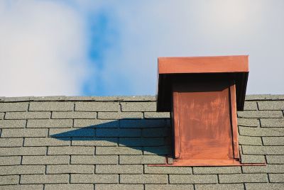 Chimney on a Roof