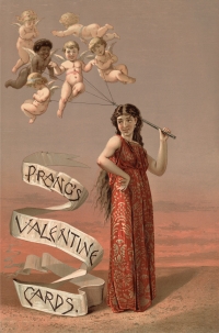 Vintage Prangs Valentine Day Card