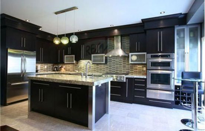 A remodeled kitchen